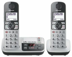 Panasonic KX-TGE 522GS silber Schnurloses Telefon