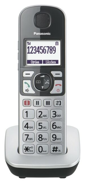 Panasonic KX-TGQ 500GS silber VoIP-Telefon