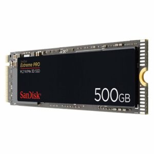 Sandisk SDSSDXPM2-500G-G25 Extreme PRO M.2 NVMe 3D SSD 500GB Interne SSD-Festplatte