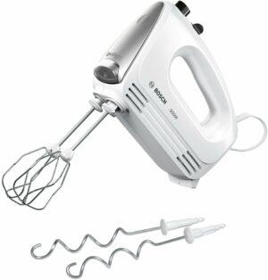 Bosch Handmixer CleverMixx Spotlight MFQ25200 weiß/silber