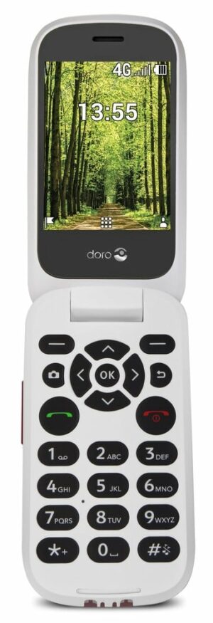 Doro 7060 rot/weiss Handy