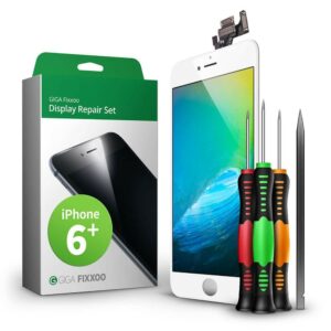 GIGA FIXXOO iPhone 6 Plus Display Reparaturset weiß