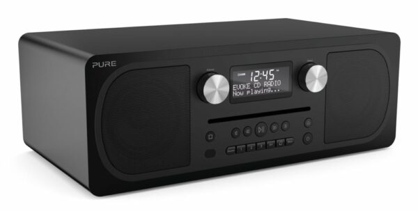 Pure Evoke C-D6 schwarz Stereo-All-in-One-Musikanlage