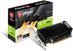 MSI Grafikkarte GeForce® GT 1030 2GB 2GHD4 LP OC