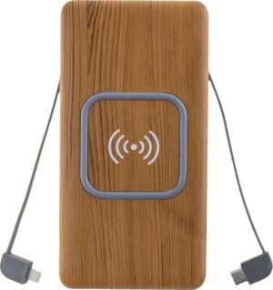 Peter Jäckel Inductive Charge Powerbank ULTIMATE 10000mAh Wood