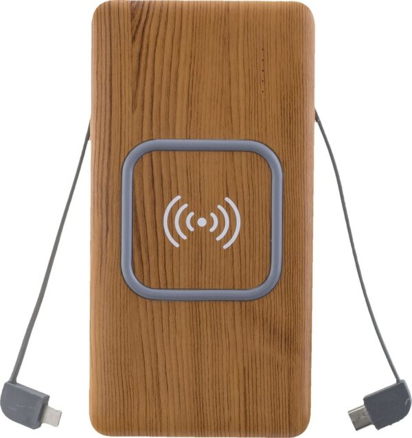 Peter Jäckel Inductive Charge Powerbank ULTIMATE 10000mAh Wood