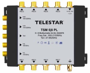 Telestar TSM 5/8PL SAT-Multischalter