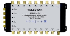 Telestar TSM 5/16PL SAT-Multischalter