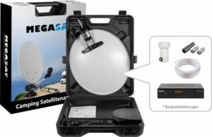 Megasat Camping Satelliten-Anlage Campingkoffer HD 6000