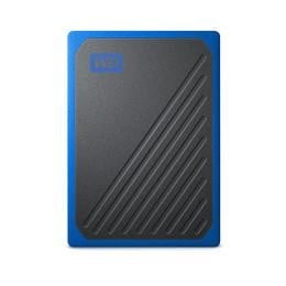 WD (Western Digital) My Passport Go 500GB schwarz/blau Externe SSD-Festplatte