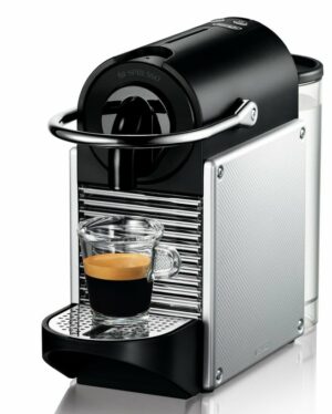 Delonghi EN 124.S Pixie silber Nespresso-Kapselmaschine