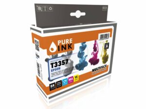 pureINK EPT3357MP5 CMYK PH-K Druckerpatrone