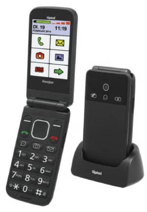 Tiptel Ergophone 6370 pro schwarz Handy