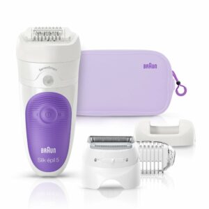 Braun Silk-épil 5 5-549 SensoSmart Violett - Geschenkset Epilierer