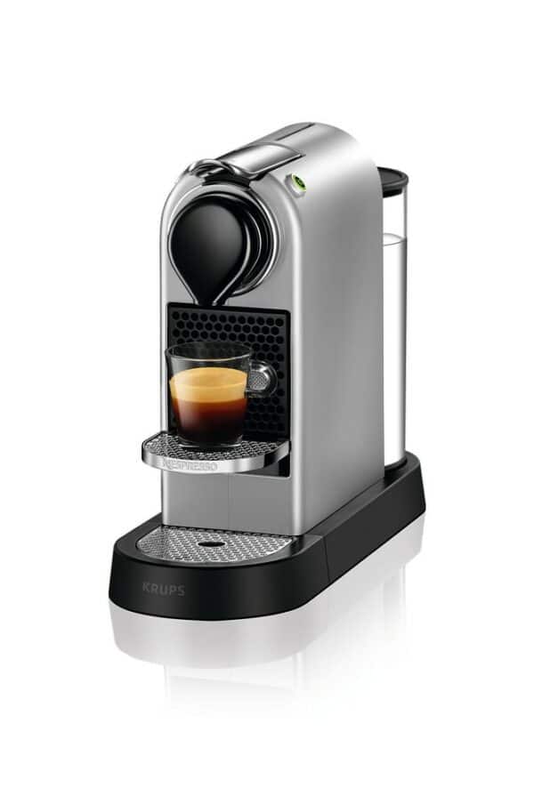 Krups XN 741B Citiz silber Nespresso-Kapselmaschine