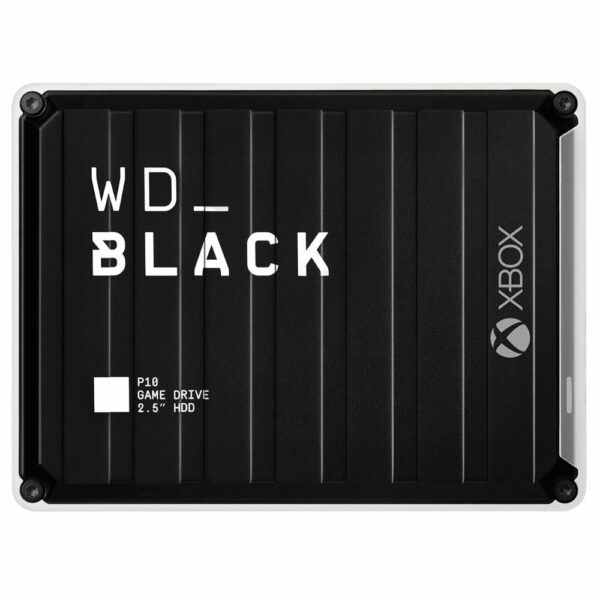 WD (Western Digital) BLACK P10 Game Drive für Xbox 5TB schwarz/weiß Externe HDD-Festplatte