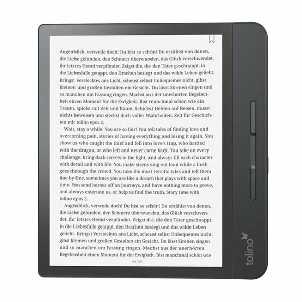 tolino epos 2 schwarz eBook-Reader