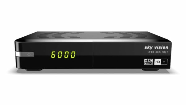 sky vision SAT-Receiver UHD 3000 HD+