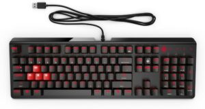 HP OMEN Encoder schwarz Gaming-Tastatur