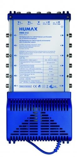 Humax HMS 512 Multischalter 5 auf 12 Multischalter & Verteiler