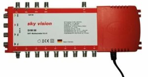 sky vision SVM 98 Multischalter 9 auf 8 Multischalter & Verteiler