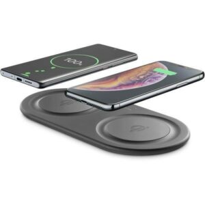 CellularLine Wireless Fast Charger Double