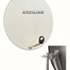 KREILING AE 80 Alu STYLE weiß Offset-Parabolantenne