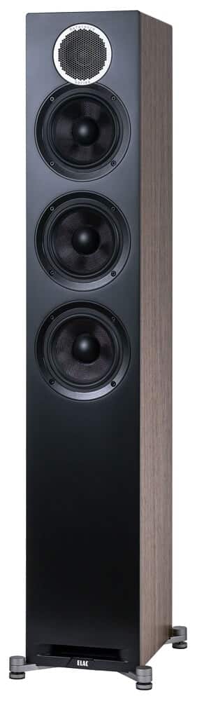 Elac Debut Reference DFR52 walnuss/schwarz (Stückpreis) Standlautsprecher