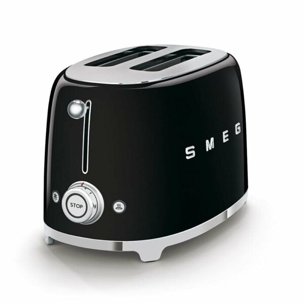 Smeg TSF01BLEU Schwarz Toaster