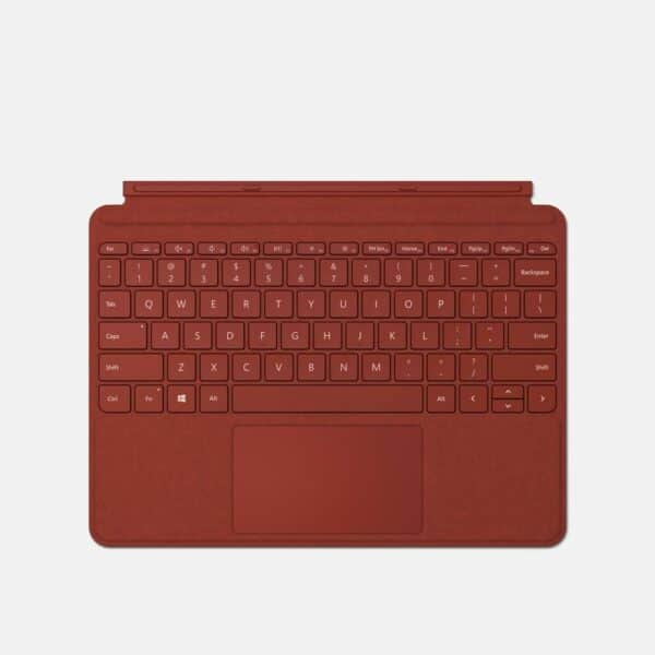 Microsoft Surface Go Type Cover mohnrot Tablet-Tastatur