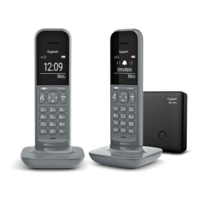 Gigaset CL390A Duo grau Schnurloses-Telefon