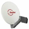 Kathrein CAS70 weiß Satellitenschüssel 60 cm mit Twin LNB