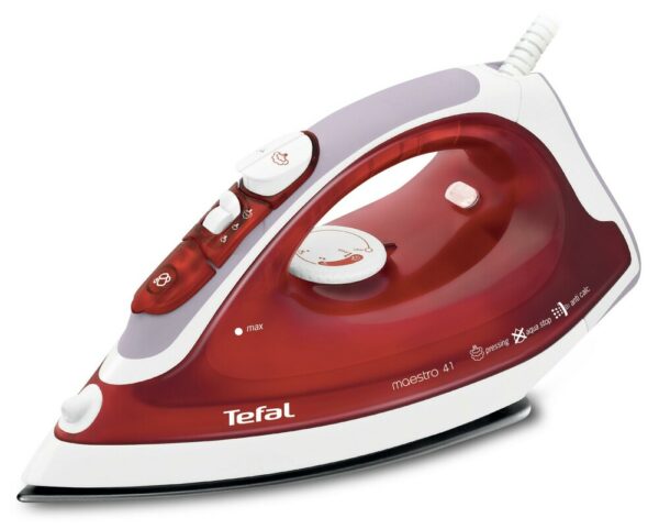 Tefal FV 3776 MAESTRO rot Dampfbügeleisen