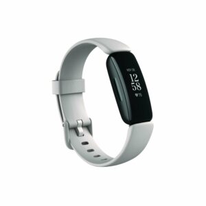 Fitbit Inspire 2 Lunar White Black Fitness Tracker