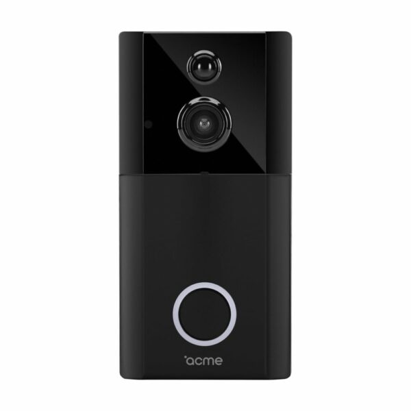 Acme Smart Video Doorbell HD schwarz
