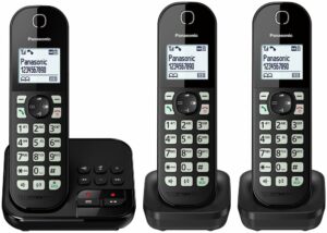 Panasonic KX-TGC 463GB schwarz Schnurloses-Telefon