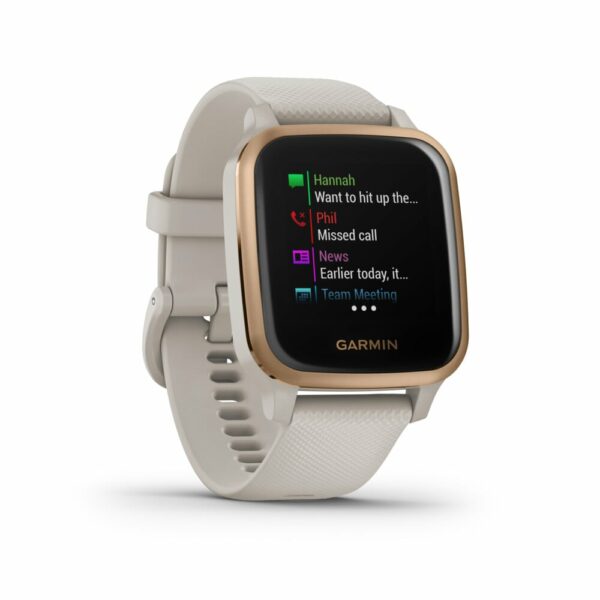 Garmin Venu SQ Music beige/rosegold Smartwatch