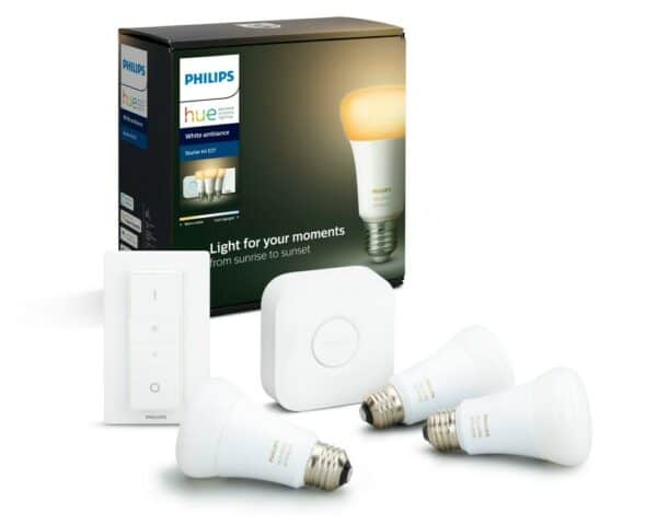 Philips Hue White Ambiance Starter-Kit E27 Starter-Set