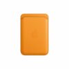 Apple iPhone Leder Wallet mit MagSafe - California Poppy Handyhülle