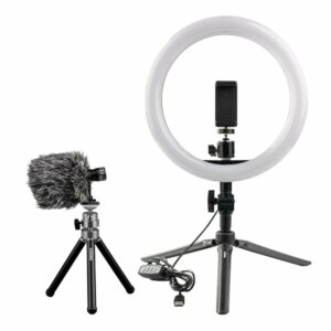 Dörr Vlogging Kit VL-26 Ringlicht mit Mikrofon CV-01