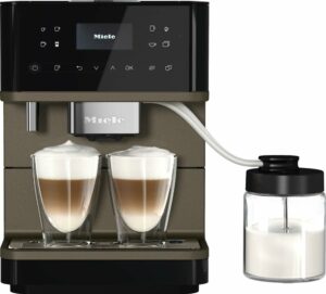 Miele CM 6360 MilkPerfection Obsidianschwarz BronzePearlFinish Kaffeevollautomat