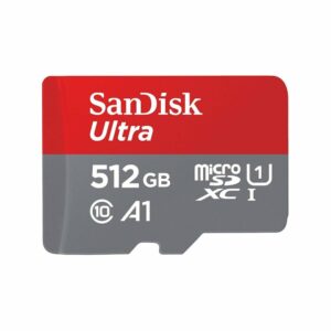 Sandisk microSDXC Speicherkarte Ultra 512 GB + Adapter "Mobile" (186509)