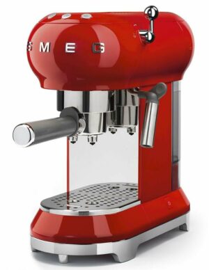 Smeg ECF01 rot (ECF01RDEU) Siebträger-Espressomaschine