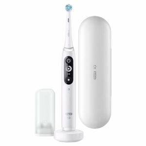 Oral-B iO Series 7N White Alabaster 302223 Zahnbürste inkl. Premium Reiseetui