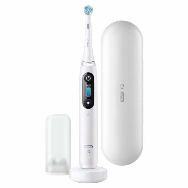 Oral-B iO Series 8N White Alabaster 302261Zahnbürste inkl. Premium Reiseetui