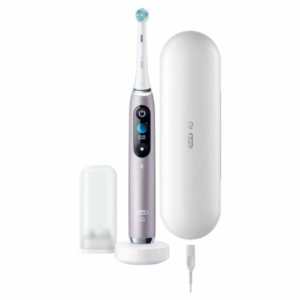 Oral-B iO Series 9N Rose Quartz Zahnbürste 303107 inkl. Power2Go Lade-Reise-Etui