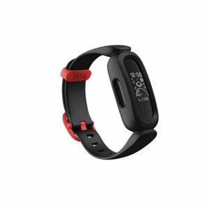Fitbit Ace 3 Schwarz/Apfelrot Fitness Tracker