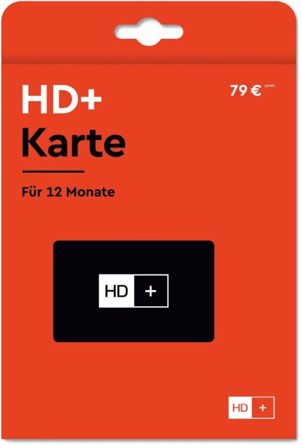 HD PLUS HD+ Karte inkl. 12 Monate HD+ Sender-Paket