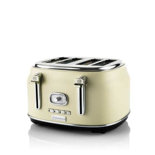 Westinghouse WKTT809RD Retro weiß Toaster