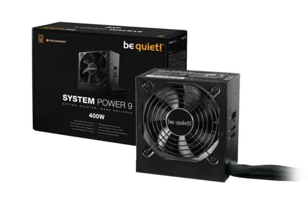 be quiet! System Power 9 400W CM Netzteil ATX schwarz Laptop-Netzteil